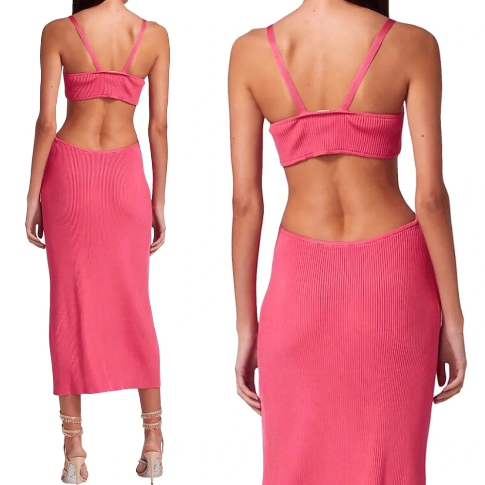 🌺🎉HP🎉🌺 NWT Cult Gaia Serita Dress Blossom - Picture 4 of 14